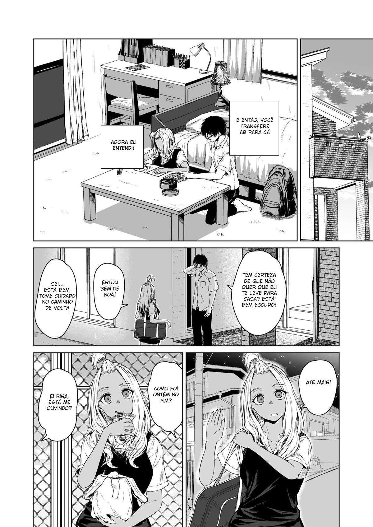 Uma longa relação de uma semana entre uma Gyaru e um Garoto Introvertido