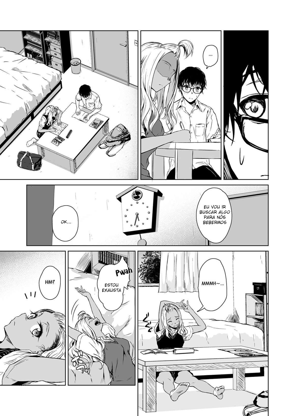 Uma longa relação de uma semana entre uma Gyaru e um Garoto Introvertido