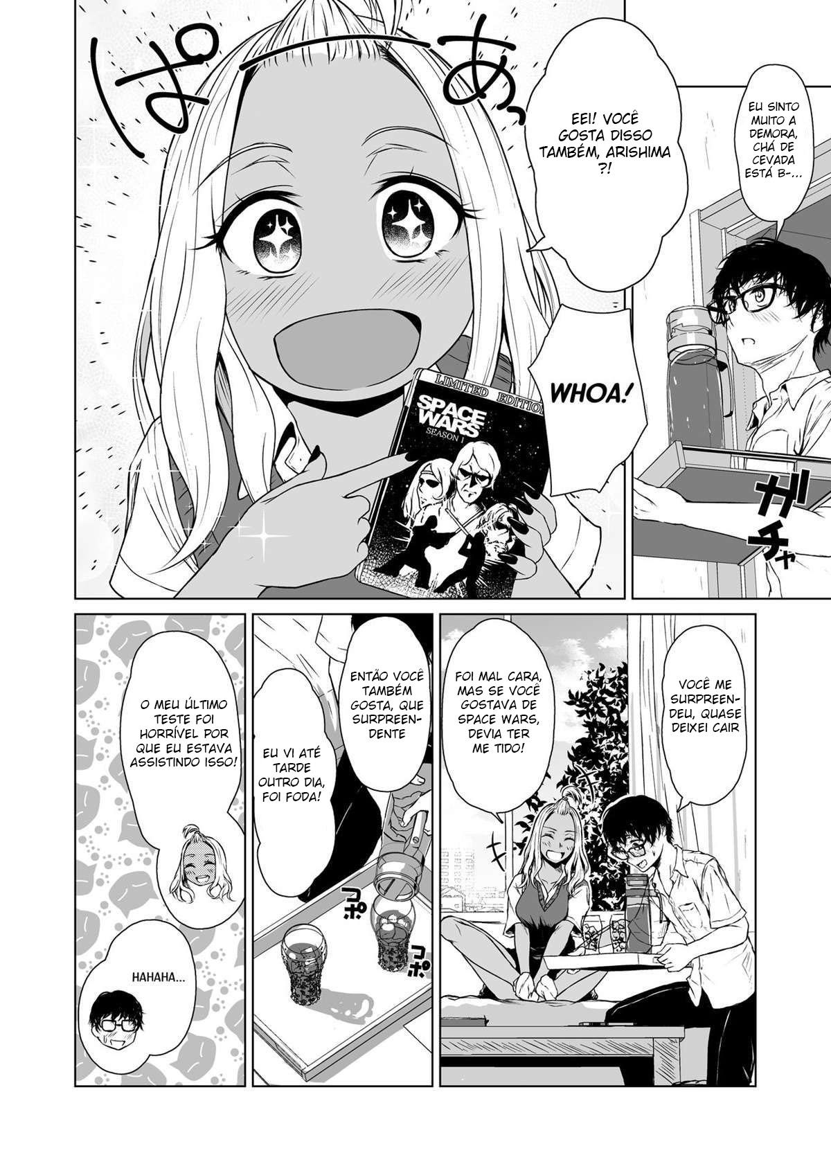 Uma longa relação de uma semana entre uma Gyaru e um Garoto Introvertido