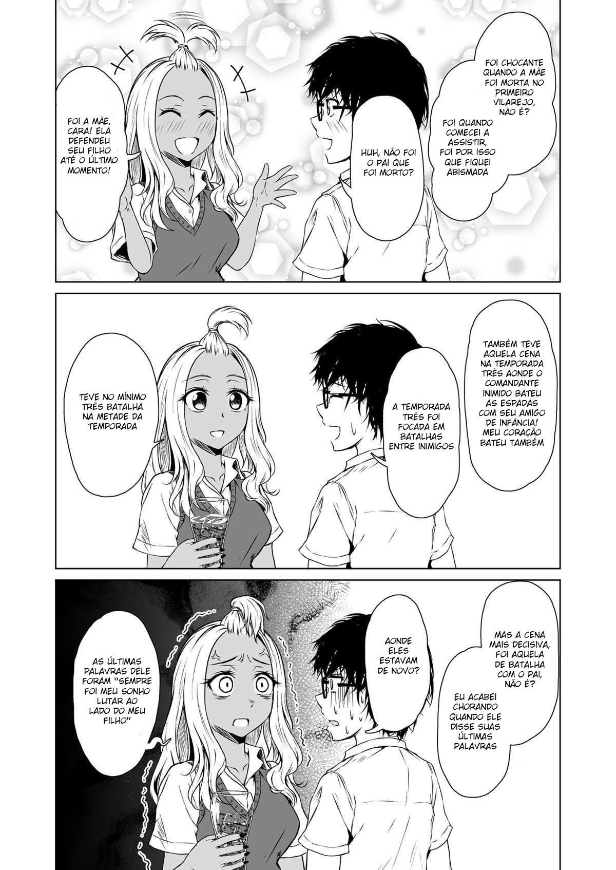 Uma longa relação de uma semana entre uma Gyaru e um Garoto Introvertido