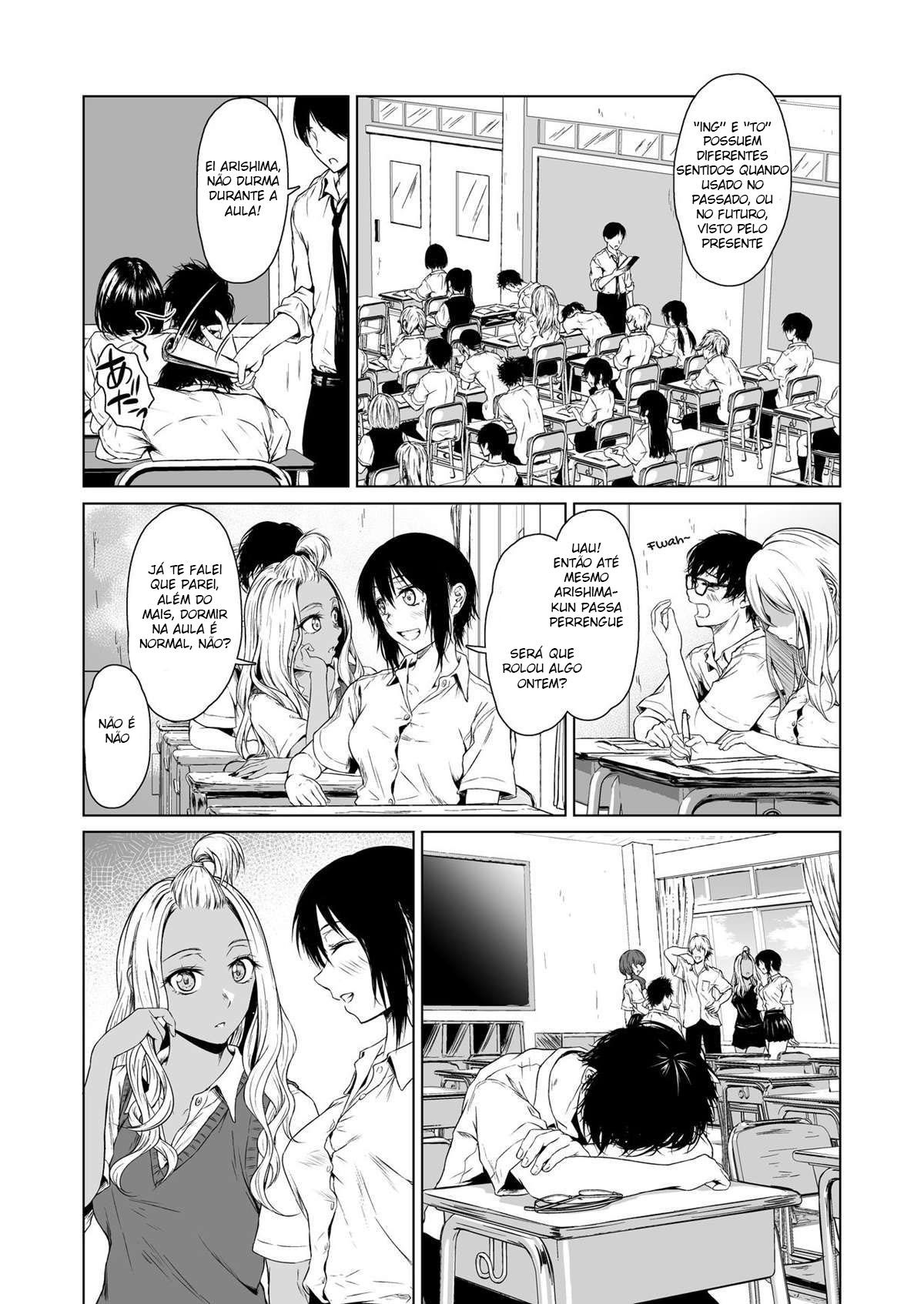 Uma longa relação de uma semana entre uma Gyaru e um Garoto Introvertido