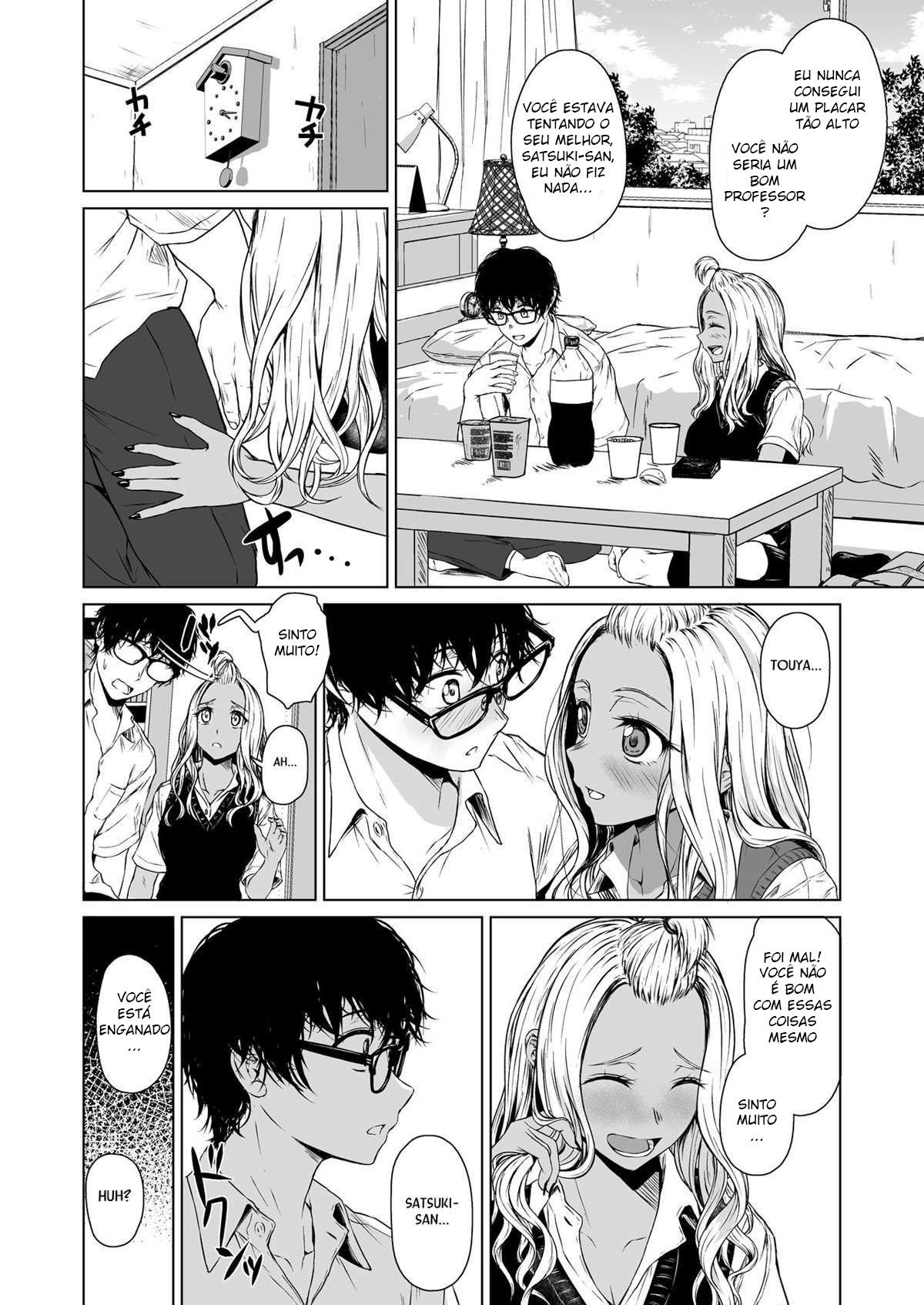 Uma longa relação de uma semana entre uma Gyaru e um Garoto Introvertido