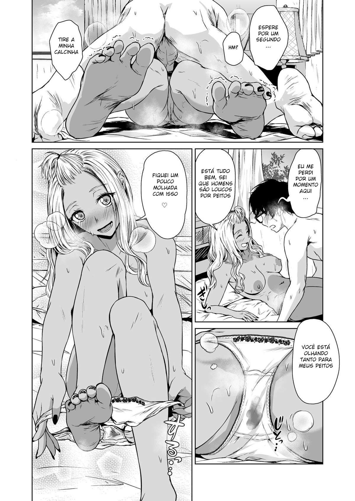 Uma longa relação de uma semana entre uma Gyaru e um Garoto Introvertido