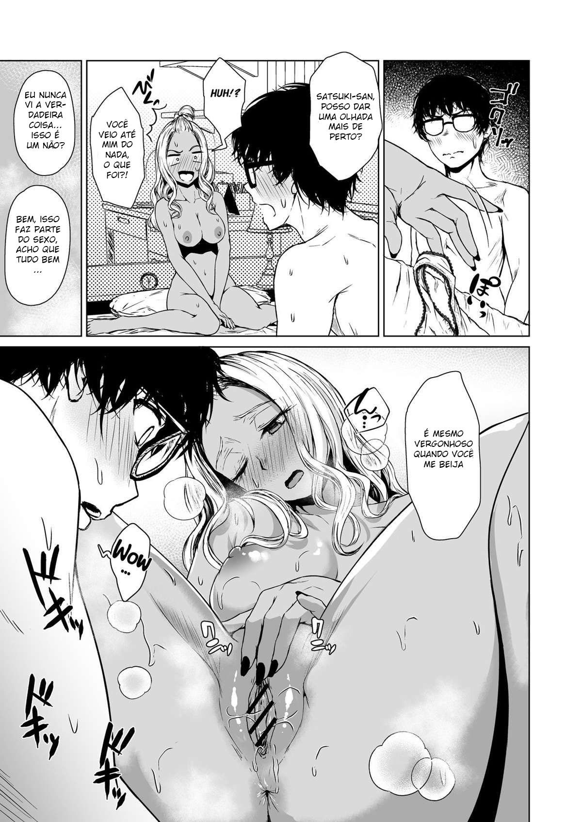 Uma longa relação de uma semana entre uma Gyaru e um Garoto Introvertido