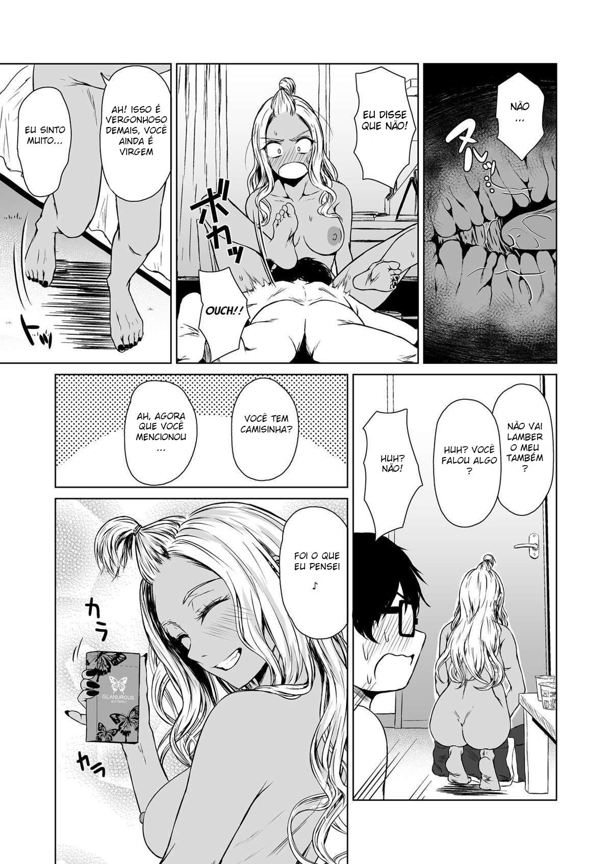 Uma longa relação de uma semana entre uma Gyaru e um Garoto Introvertido