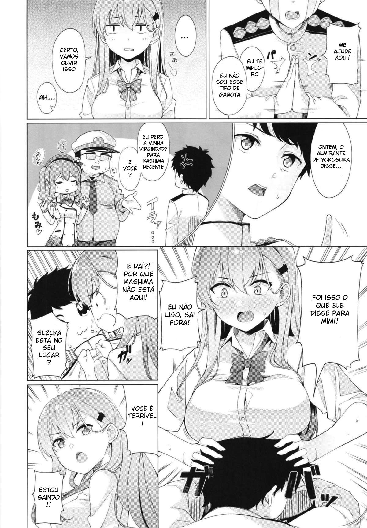 Vamos fazer isso, Suzuya-san!