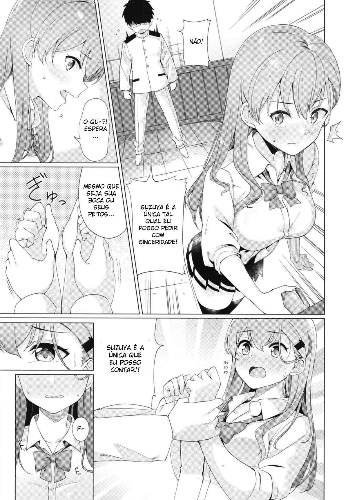Vamos fazer isso, Suzuya-san!