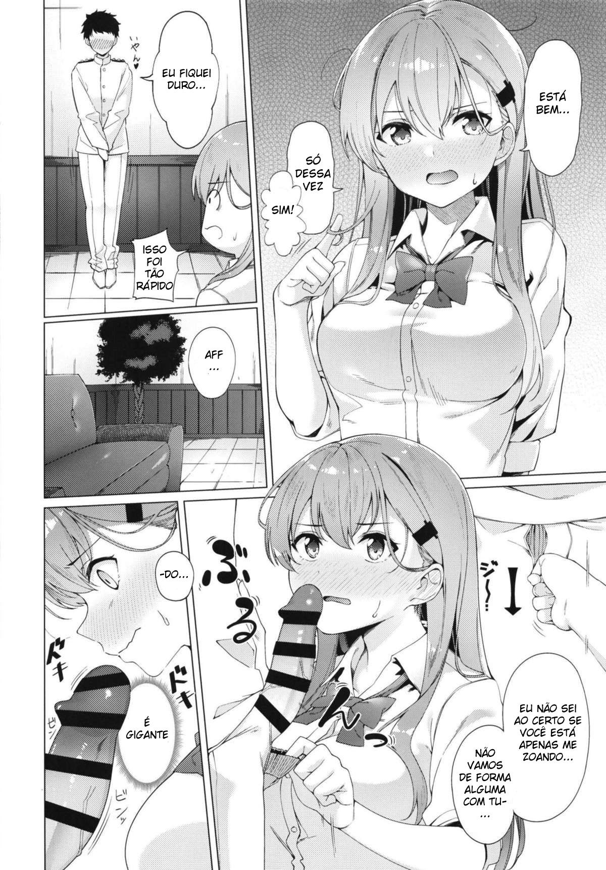 Vamos fazer isso, Suzuya-san!