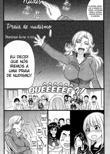 Viagem Escolar Para a Praia de Nudismo!! - Foto 9