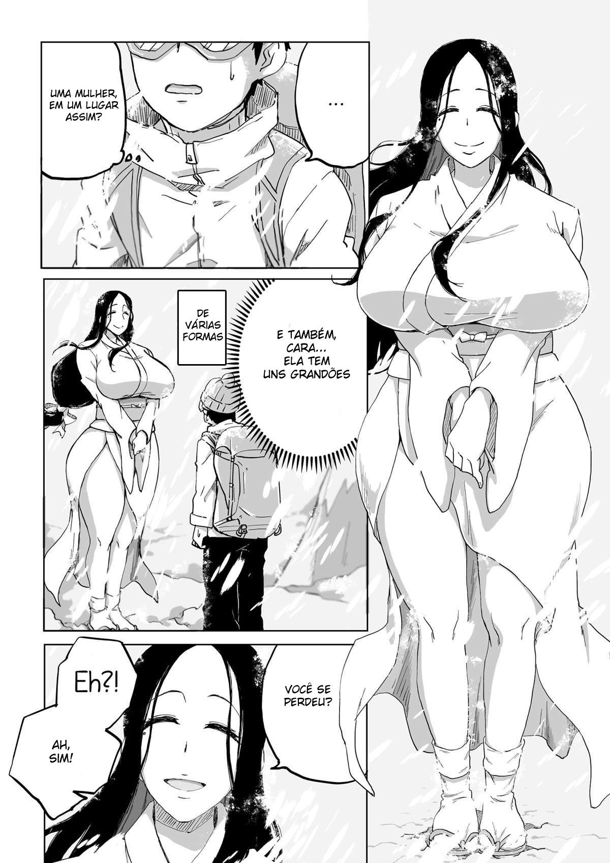 Yuki-Onna é uma lenda de um Espírito da Neve | Zetsumetsu Sunzen Yukionna