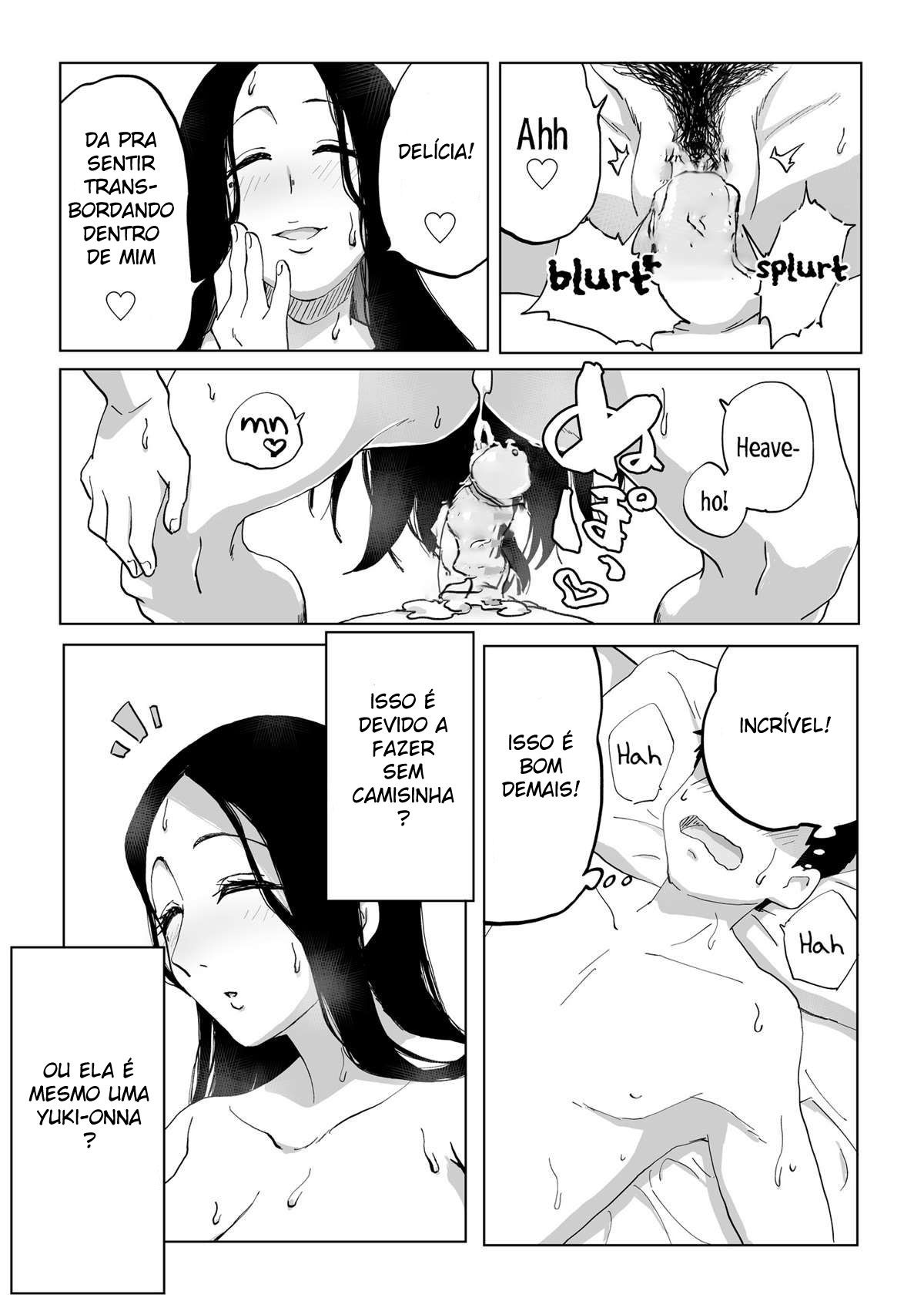 Yuki-Onna é uma lenda de um Espírito da Neve | Zetsumetsu Sunzen Yukionna