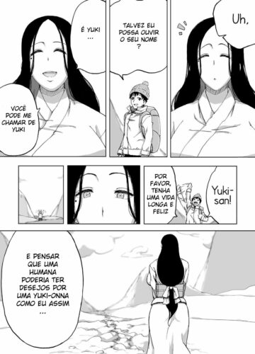 Yuki-Onna é uma lenda de um Espírito da Neve | Zetsumetsu Sunzen Yukionna - Foto 33