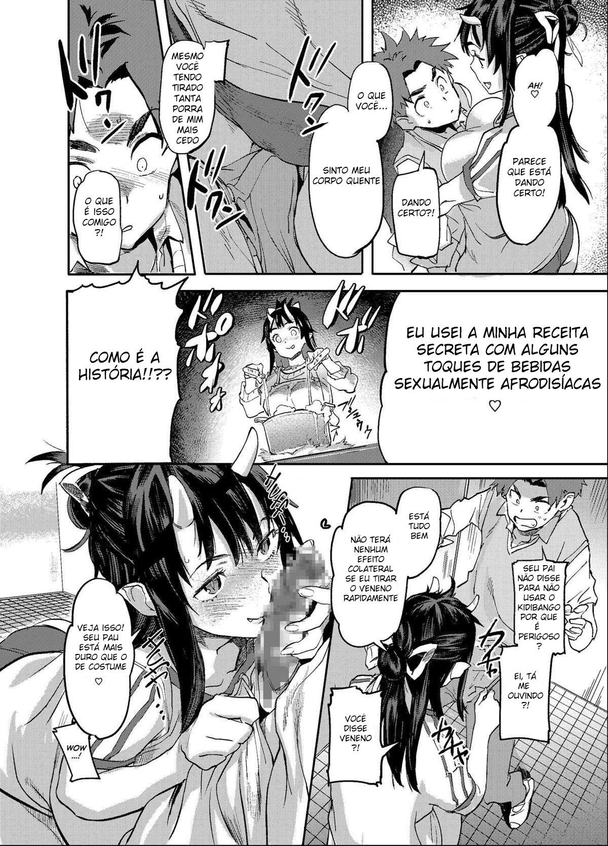 A Garota Oni está em Chamas!