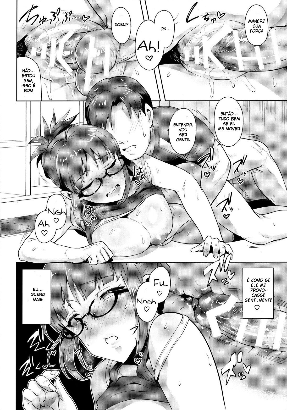 Alongamento com Ritsuko!