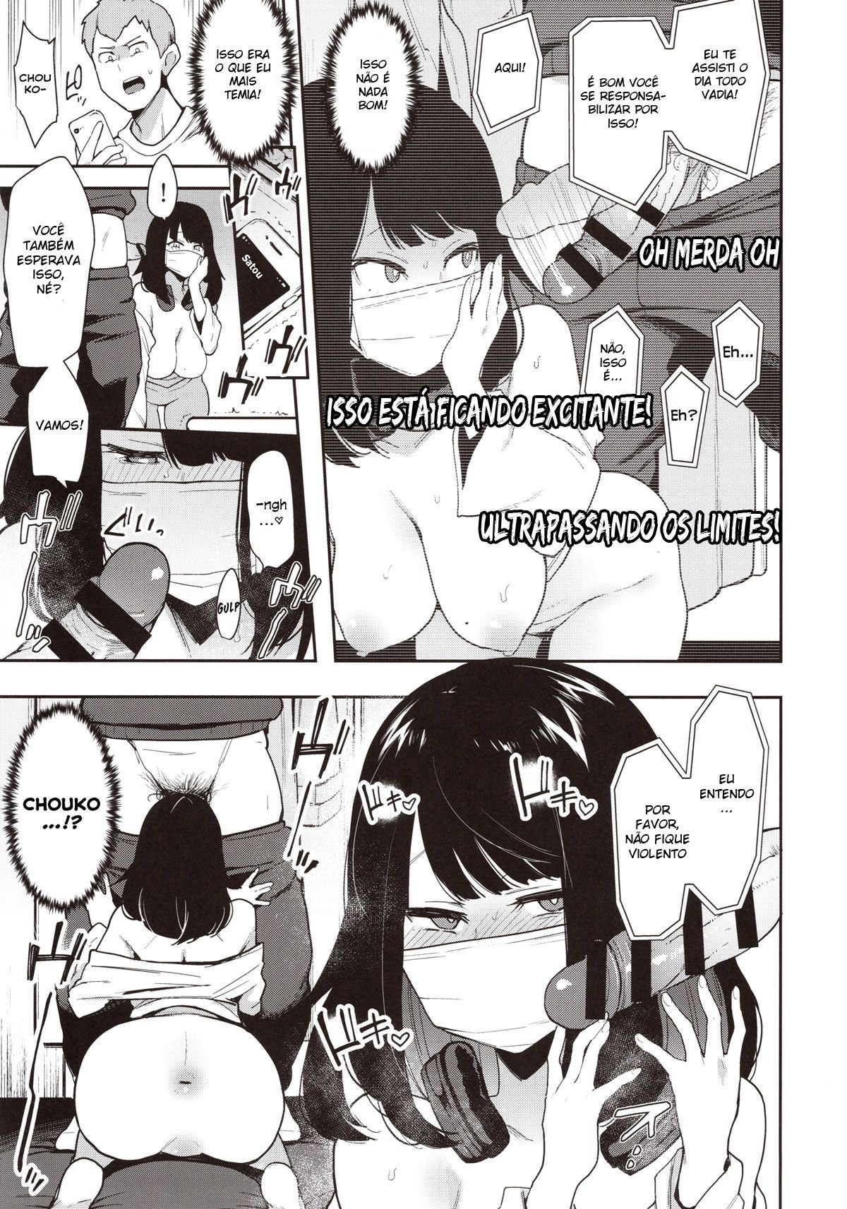 Chouko -Seirinri no Kowareta Osananajimi ga Mishiranu Otoko ni Dakareru Namahaishin o Mite Shasei Suru-