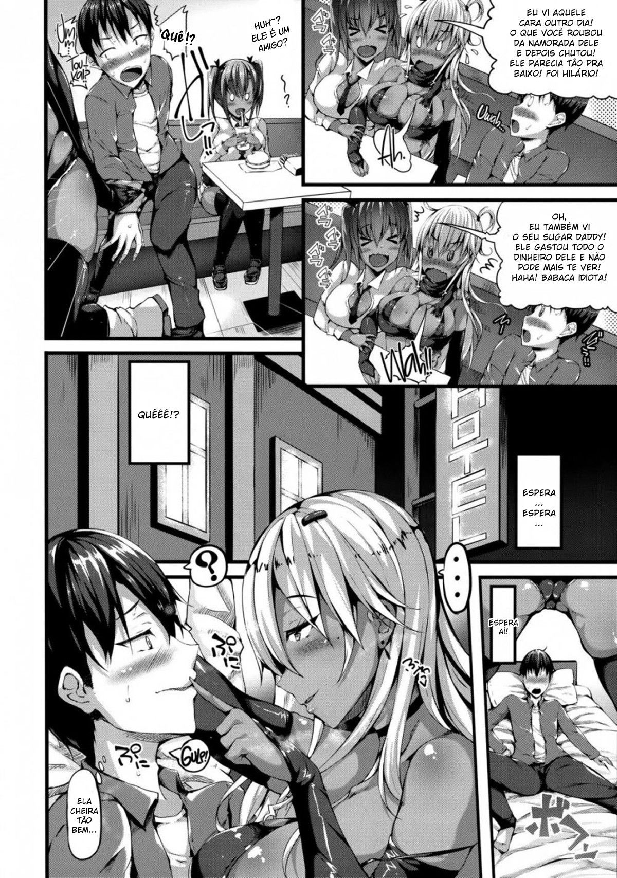 Classmate No Majime Iinchou Wa Kakure Kurogal