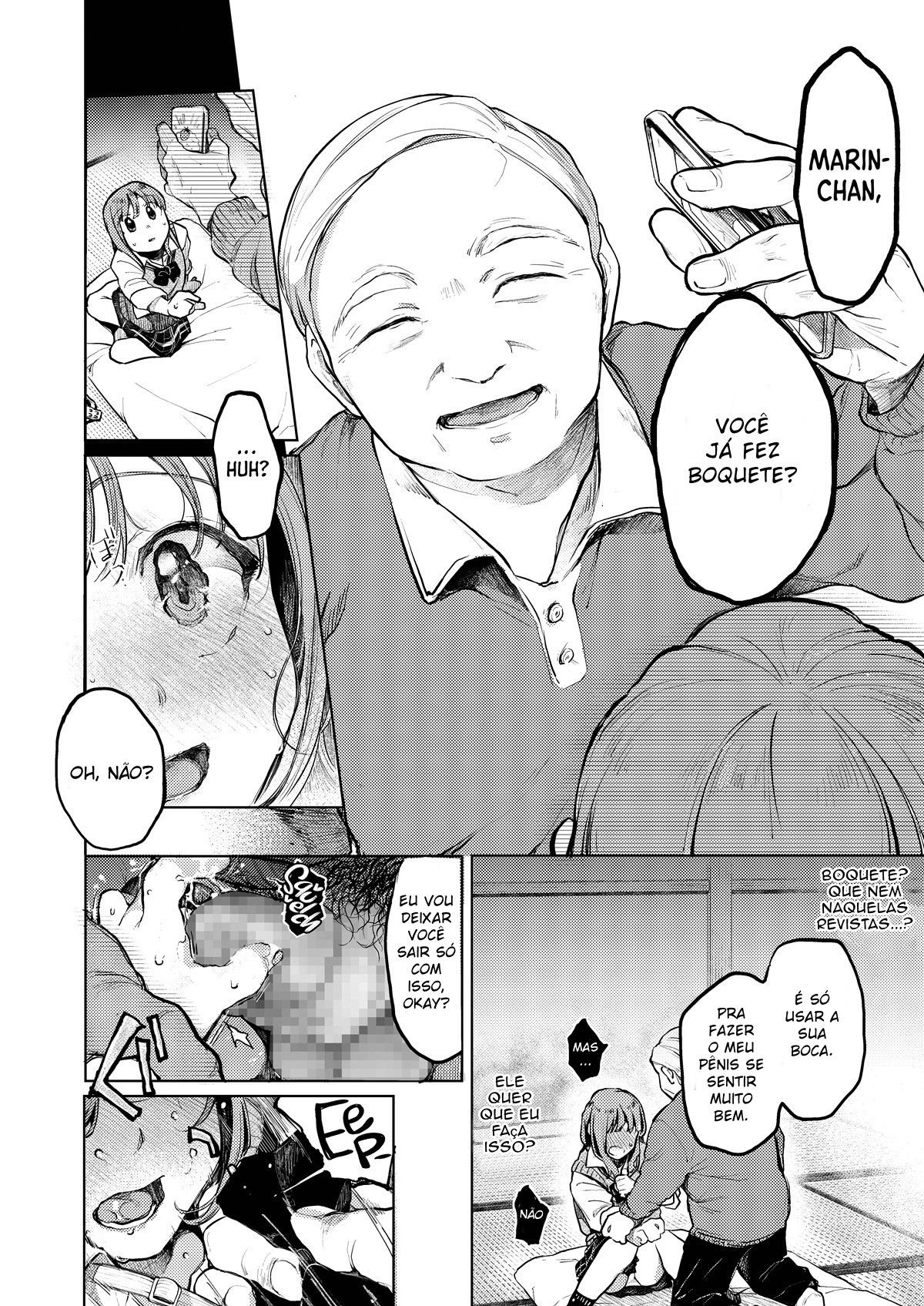 Com um Cara Velho. ~O Caso de Watanabe Marin~ | Oji-san to. ~Watanabe Marin no Baai~