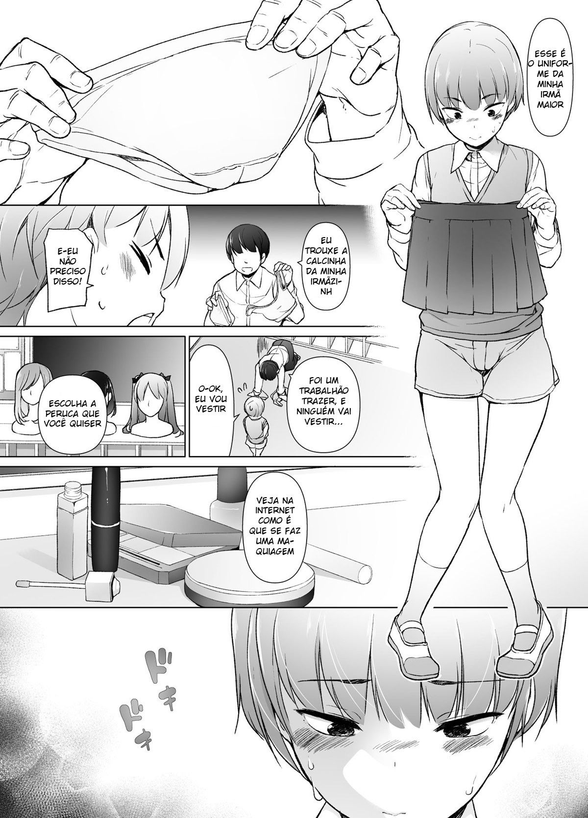 Danshikou no Kawaii Ko ga Josou Shita Hanashi