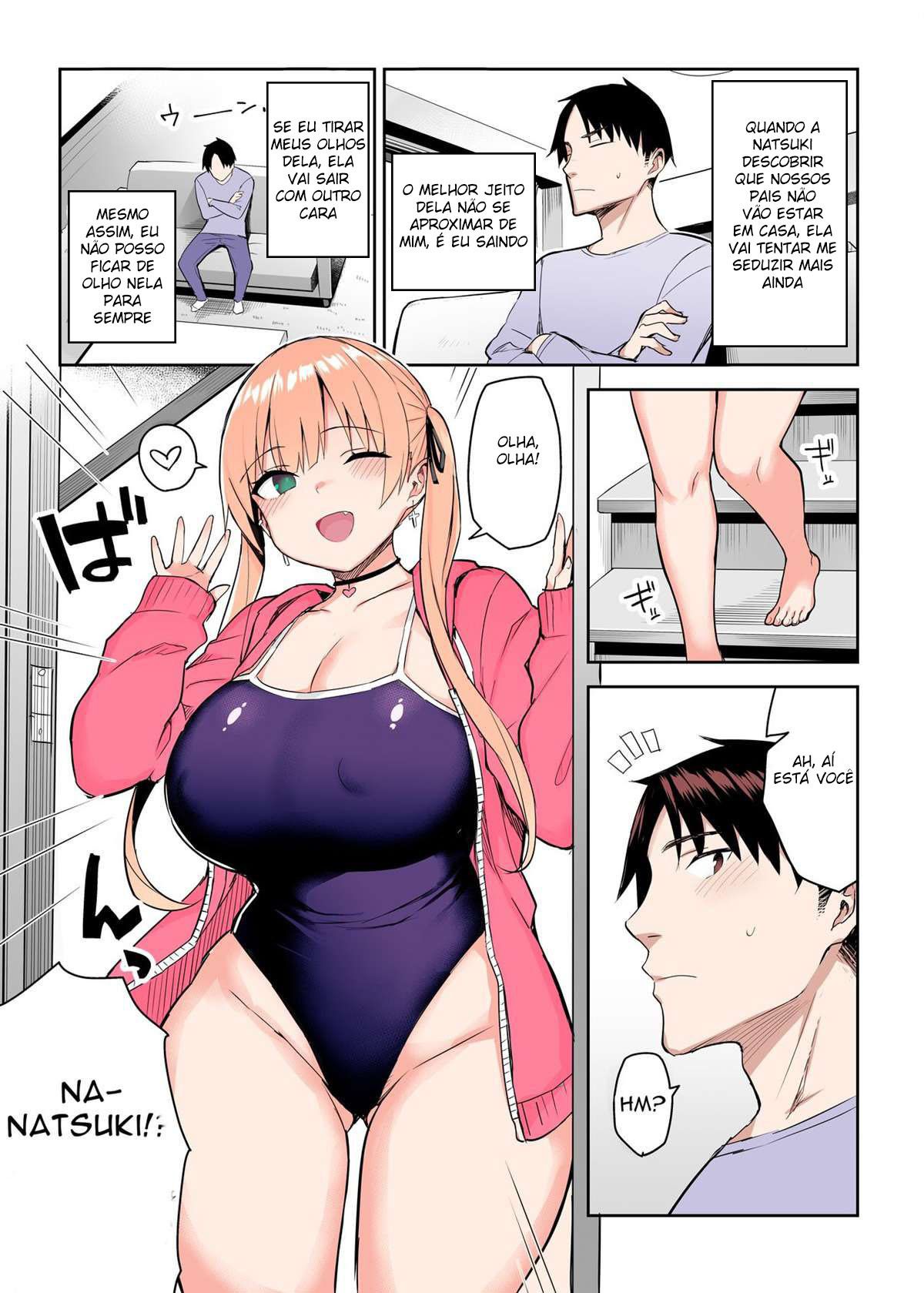 Eu Não Consigo Lidar com a Minha Irmãzinha, Agora Que Ela Virou uma Vadia! 2 | Moto InCha no Kyonyuu Yariman Imouto ga Erosugite, Onii-chan wa Mou…!! 2