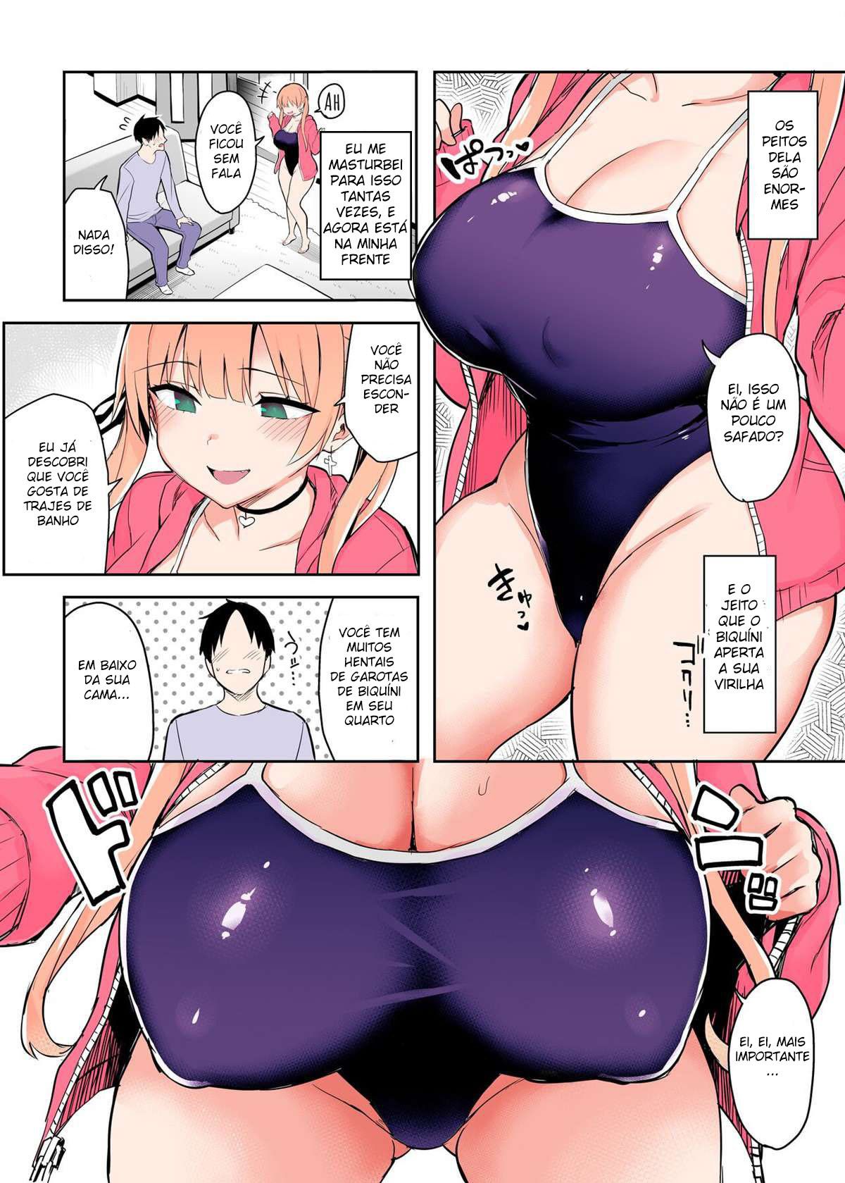 Eu Não Consigo Lidar com a Minha Irmãzinha, Agora Que Ela Virou uma Vadia! 2 | Moto InCha no Kyonyuu Yariman Imouto ga Erosugite, Onii-chan wa Mou…!! 2