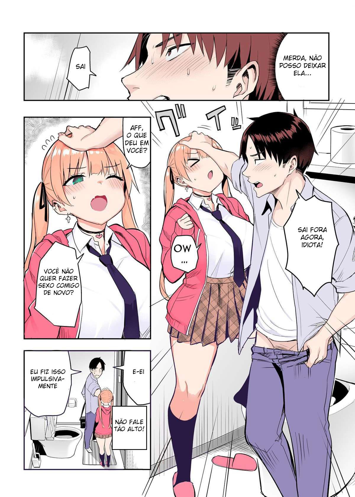 Eu Não Consigo Lidar com a Minha Irmãzinha, Agora Que Ela Virou uma Vadia! 2 | Moto InCha no Kyonyuu Yariman Imouto ga Erosugite, Onii-chan wa Mou…!! 2