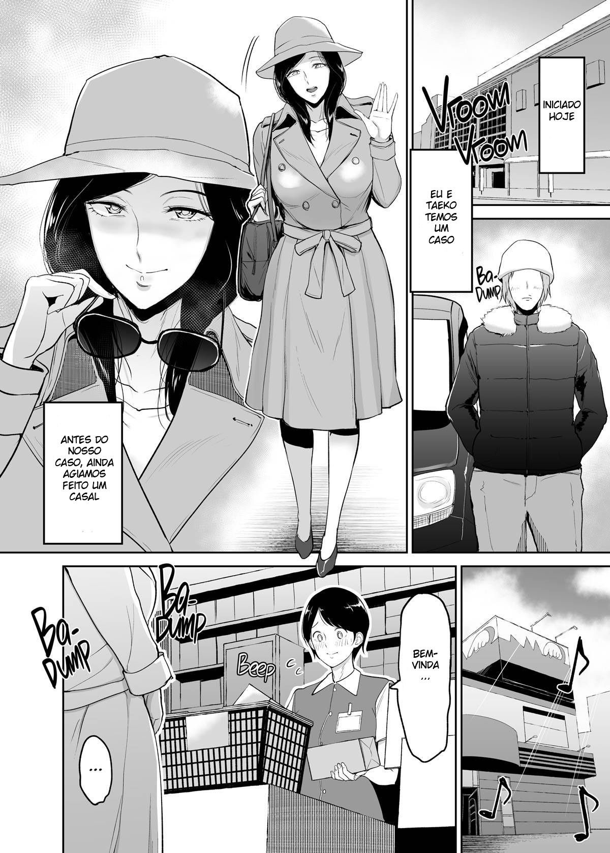 Fontes Termais com a Srta. Taeko