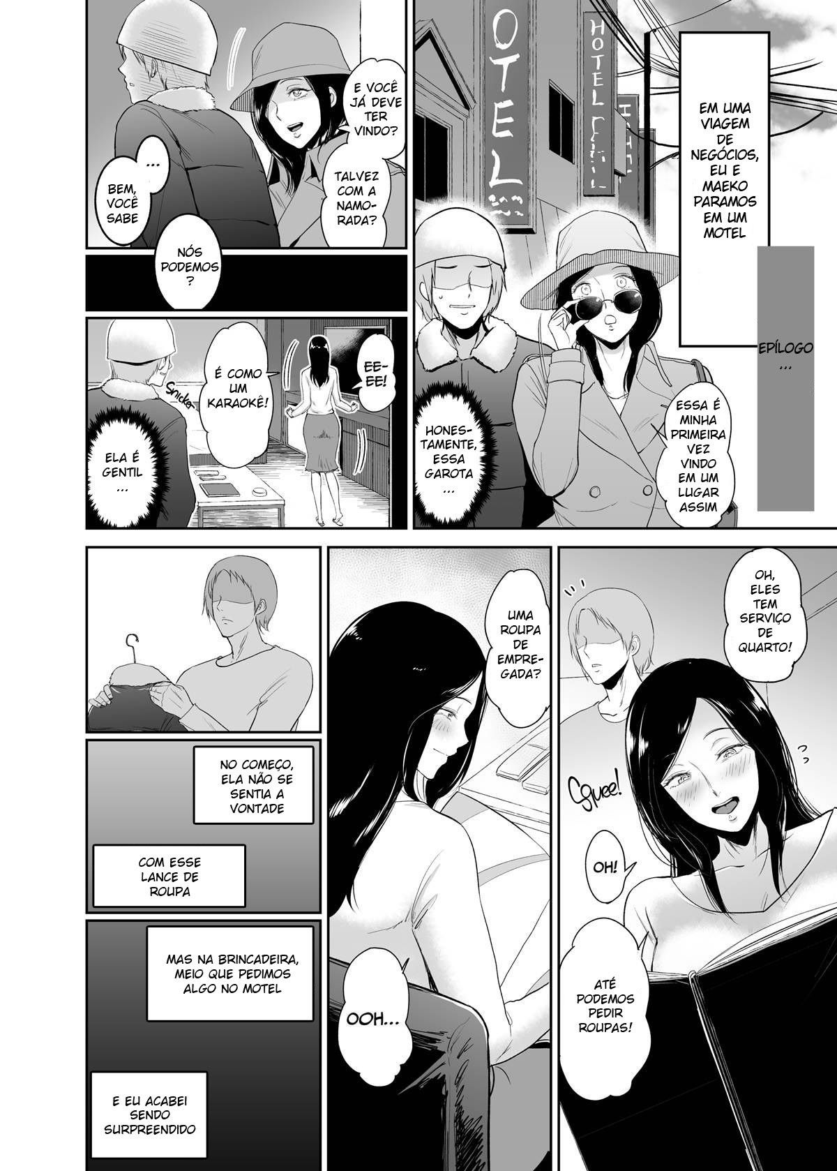 Fontes Termais com a Srta. Taeko