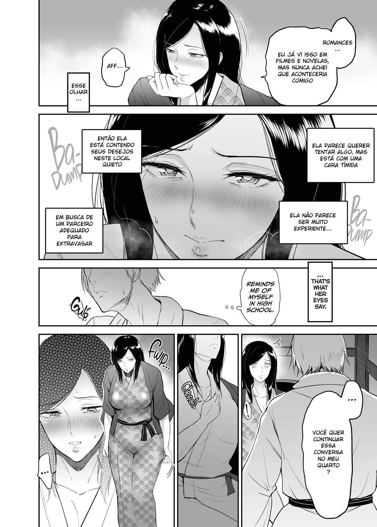 Fontes Termais com a Srta. Taeko