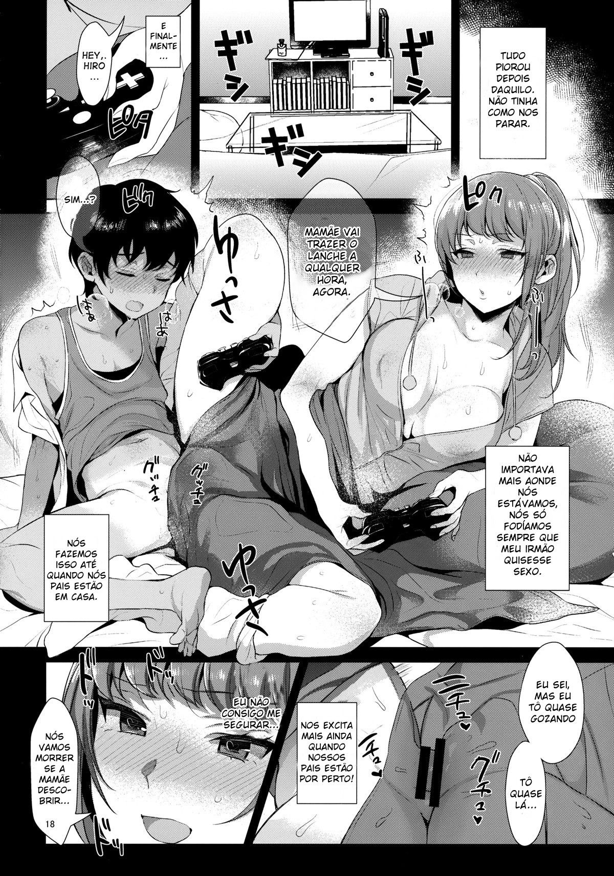 Histórico de Relações Sexuais da Irmã