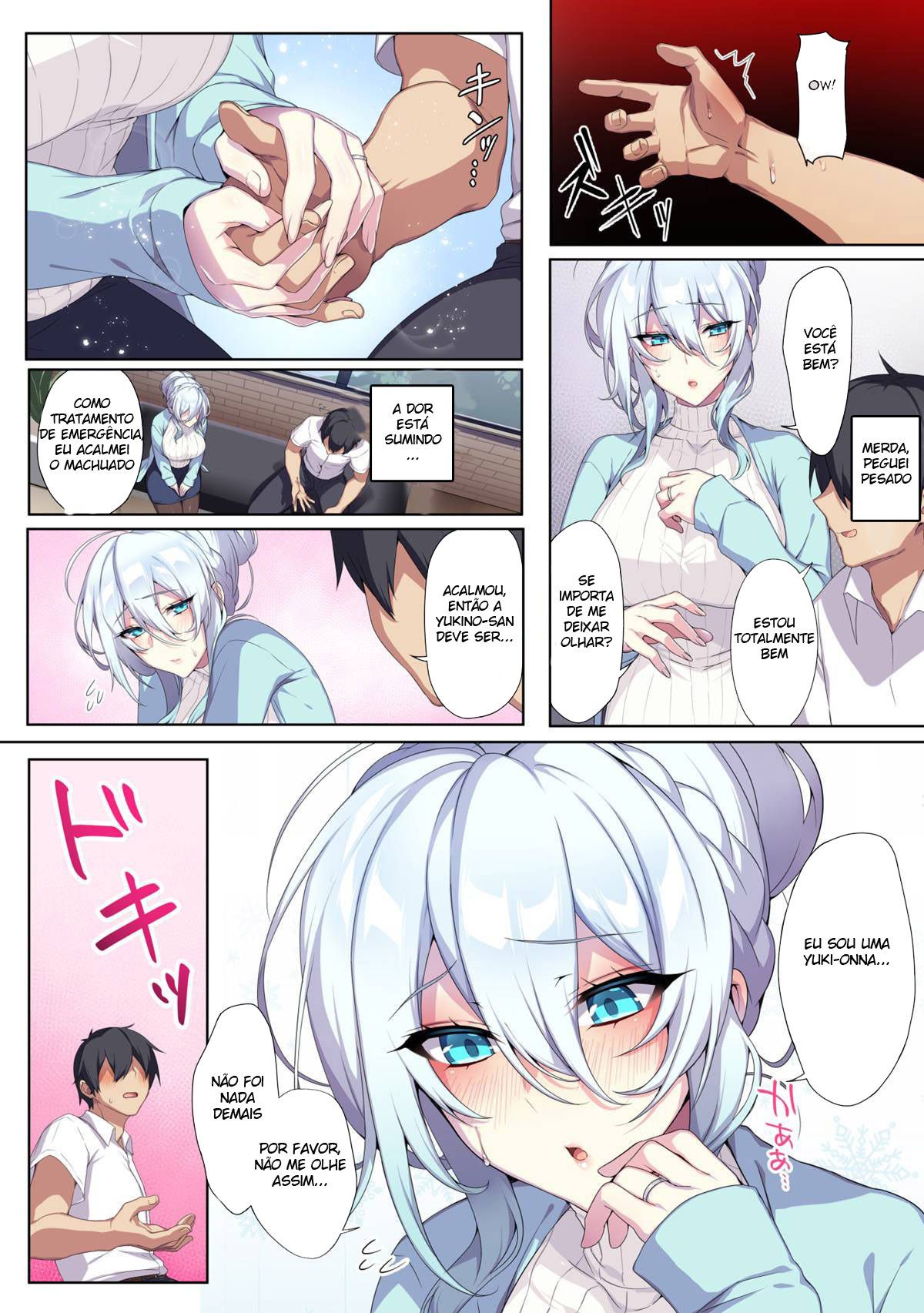Hitozukiai ga Nigate na Miboujin no Yukionna-san to Noroi no Yubiwa