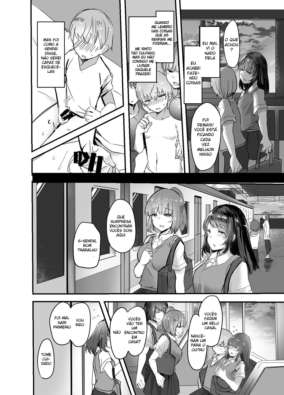 Kanojo no Bukatsu no Daibu Ijiwaru na Senpai
