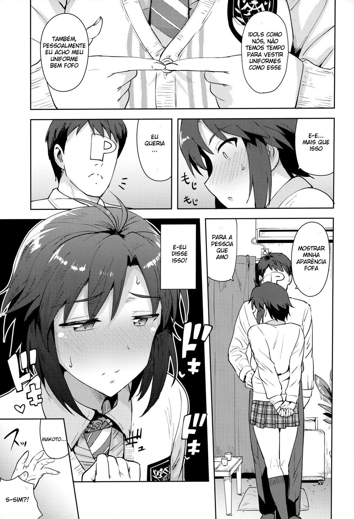 Makoto e um uniforme | Makoto to Seifuku