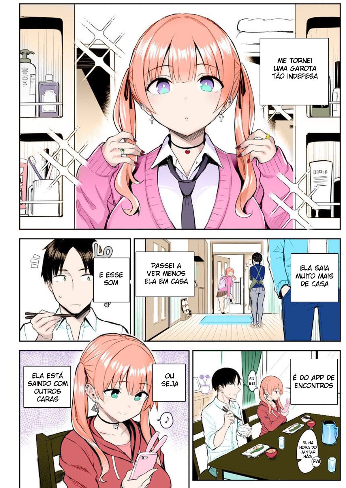 Minha Irmã Mais Nova que era uma Nerd Desprezível, se Tornou uma Vadia Safada Peituda, Então eu…! | Moto InCha no Kyonyuu Yariman Imouto ga Erosugite, Onii-chan wa Mou…!!