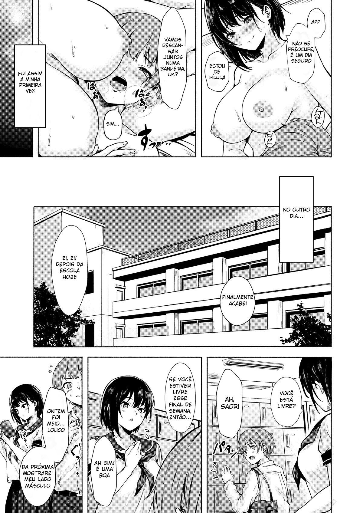 Okki Na Saori-Chan Wa Bukiyou Ni Eroi
