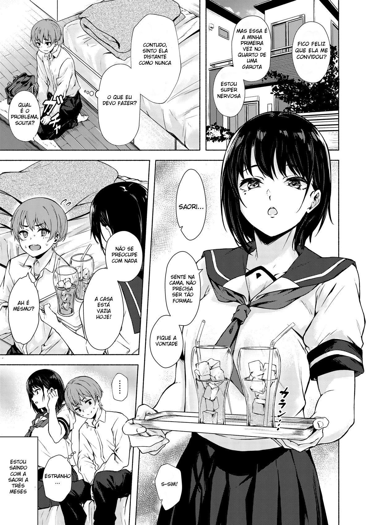 Okki Na Saori-Chan Wa Bukiyou Ni Eroi