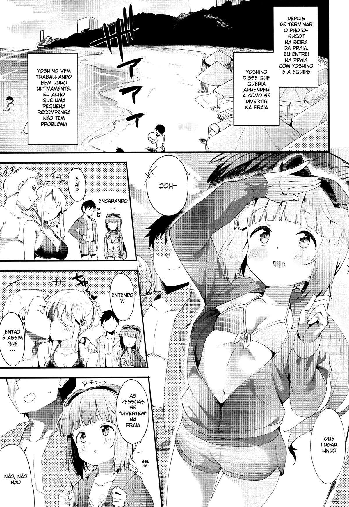 Os Segredos de Yorita Yoshino e seu Biquíni | Yorita Yoshino to Mizugi de Himegoto