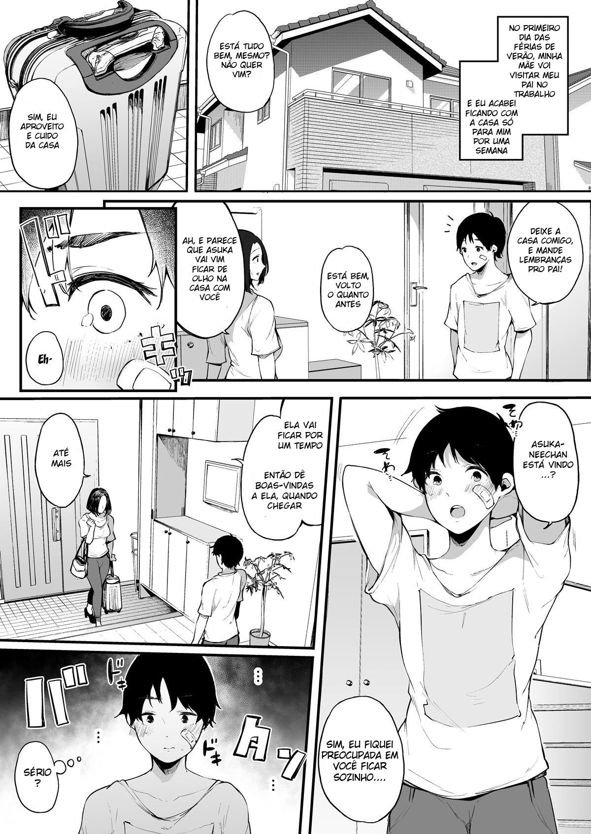 Passando as Férias de Verão com a Onee-chan