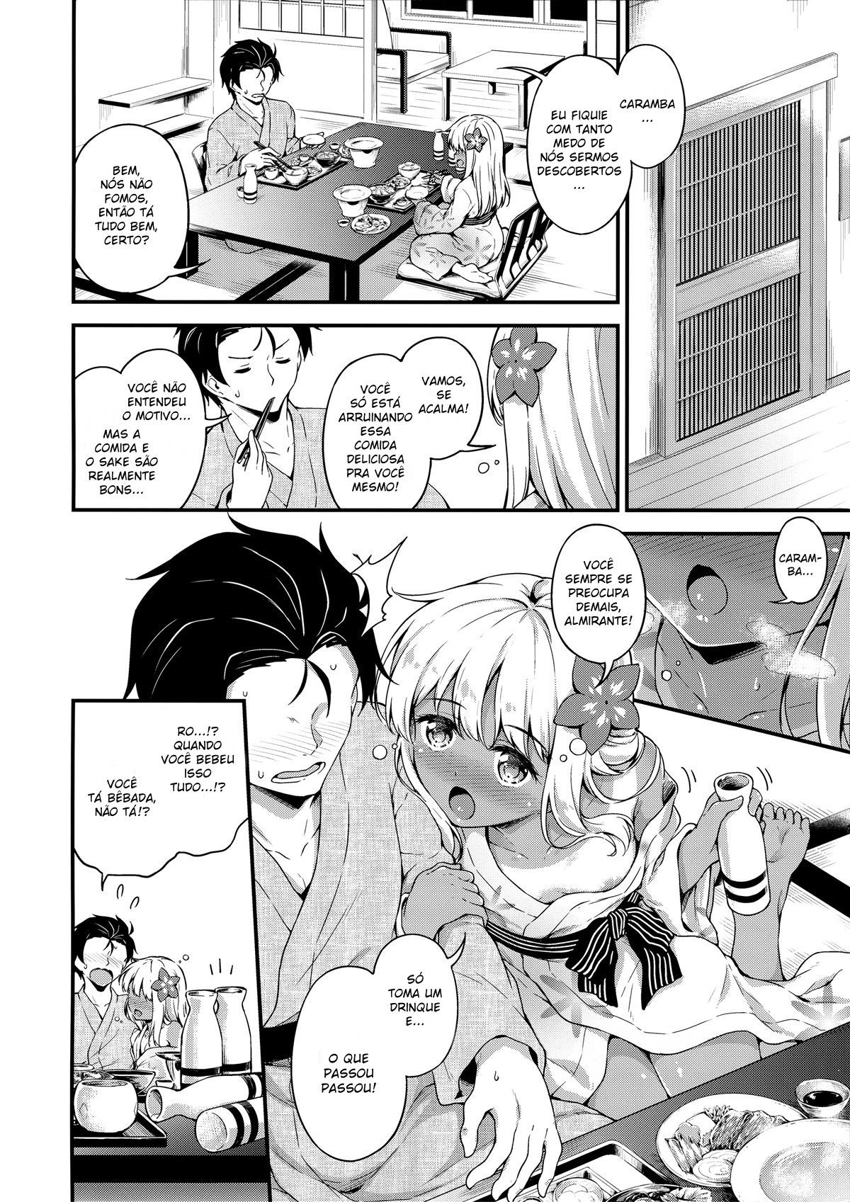 Ro-chan to Onsen Ryokan de Shippori to desutte