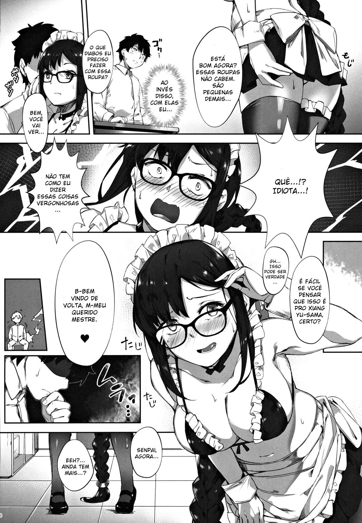 Senpai, eu não consigo mais segurar!!
