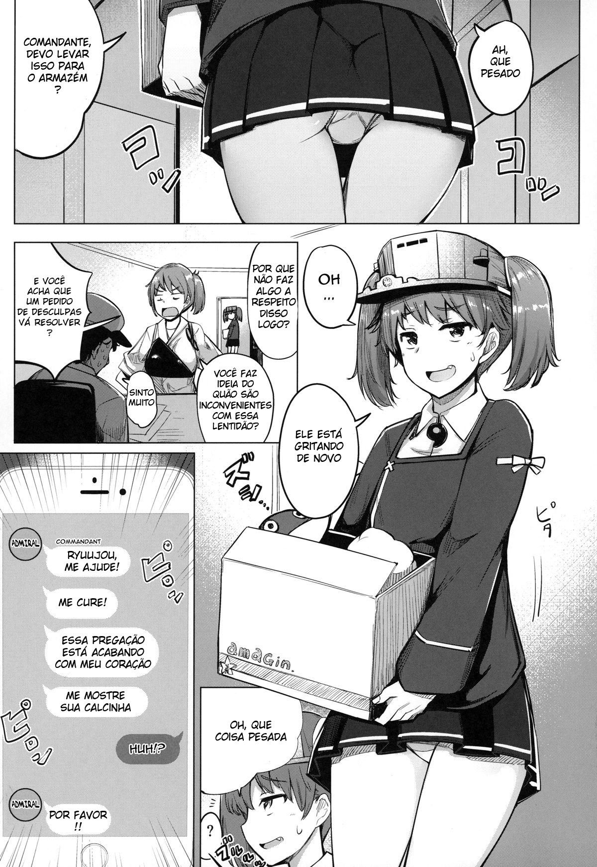 Shigoto ni Tsukaretara Ryuujou o Yobidashite Nuitemorau