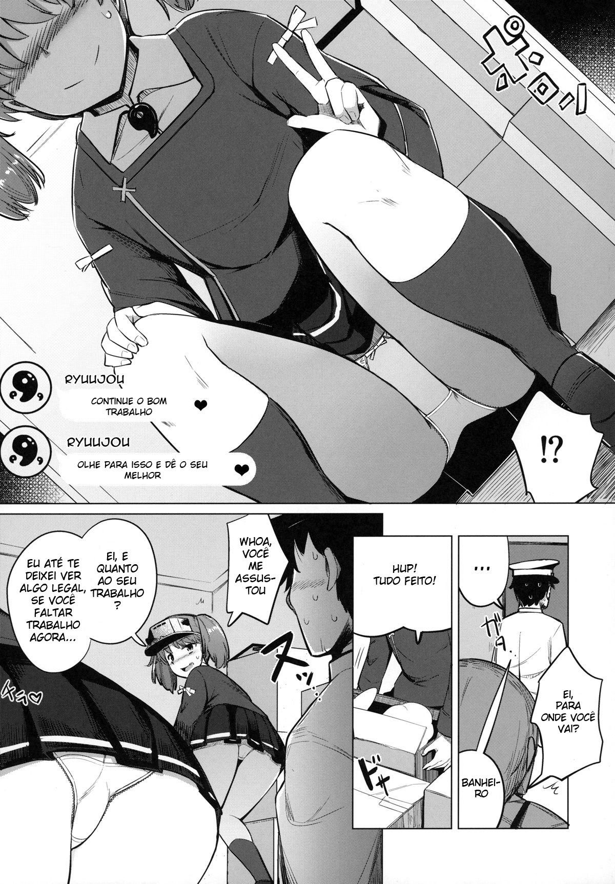 Shigoto ni Tsukaretara Ryuujou o Yobidashite Nuitemorau