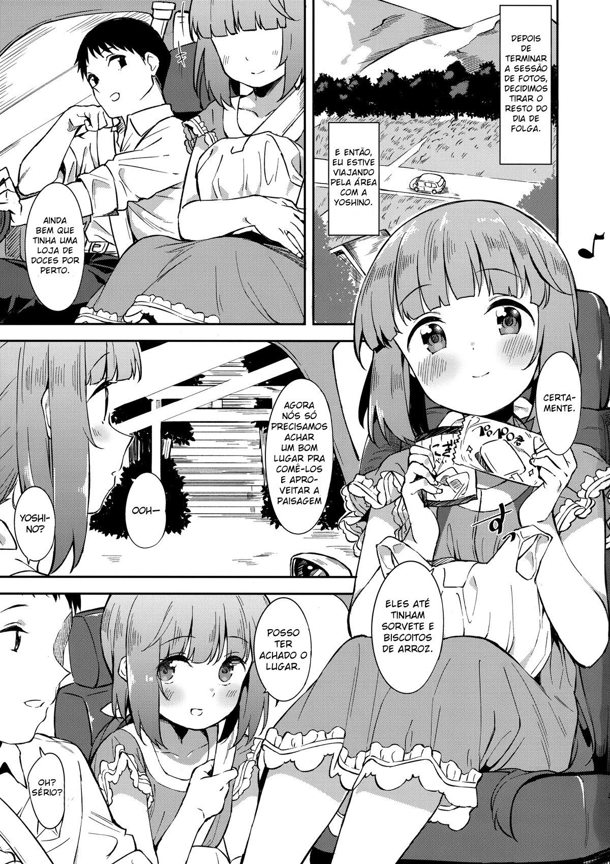 Sob a Sombra do Santuário com Yorita | Yoshino Yorita Yoshino to Yashiro no Hikage de