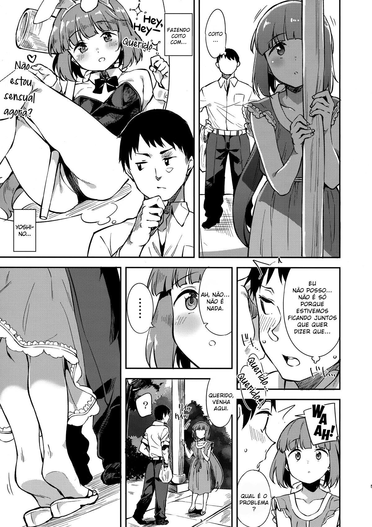 Sob a Sombra do Santuário com Yorita | Yoshino Yorita Yoshino to Yashiro no Hikage de