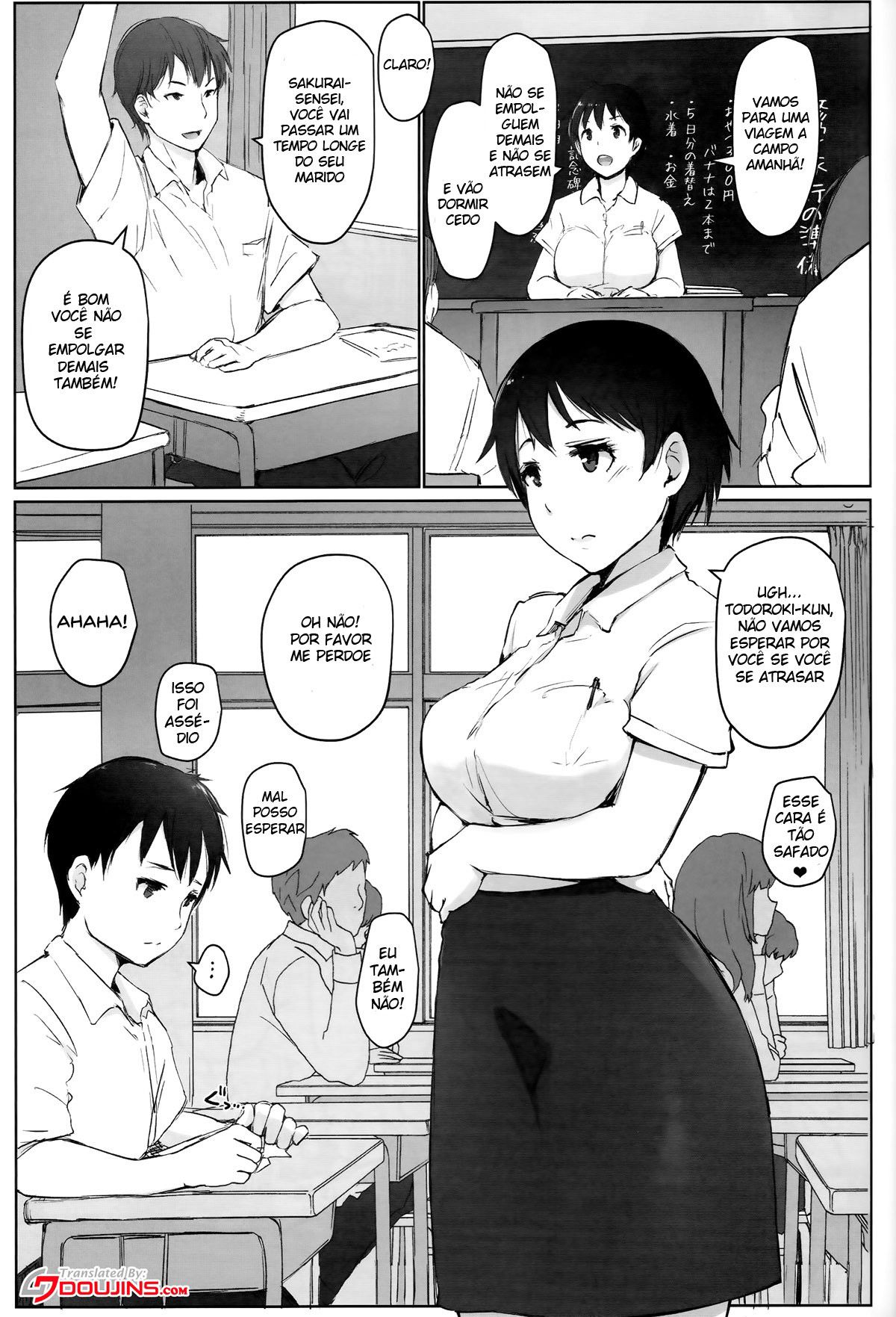 Viagem da Traição da Professora Casada