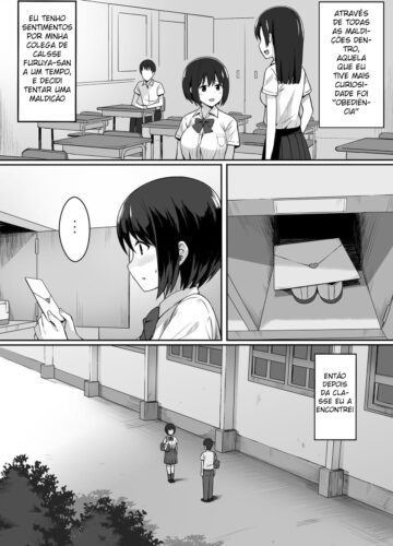 A História de Como Tornei Minha Colega de Classe o meu Onahole Através de uma Maldição de Obediência - Foto 4