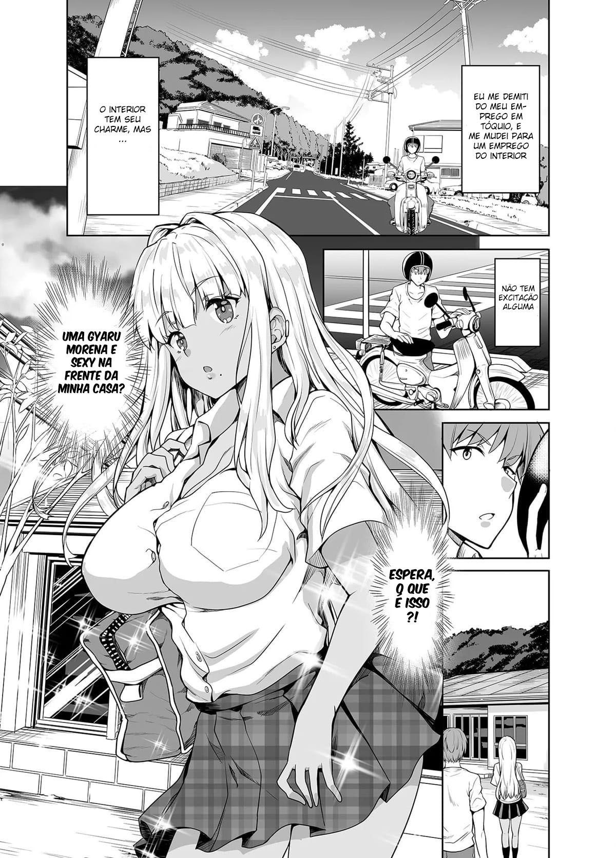 Eu me Casei com uma Gyaru Morena do Interior