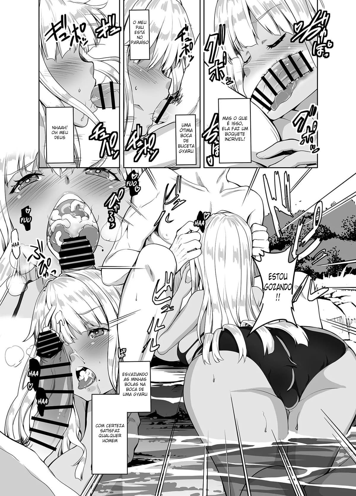Eu me Casei com uma Gyaru Morena do Interior