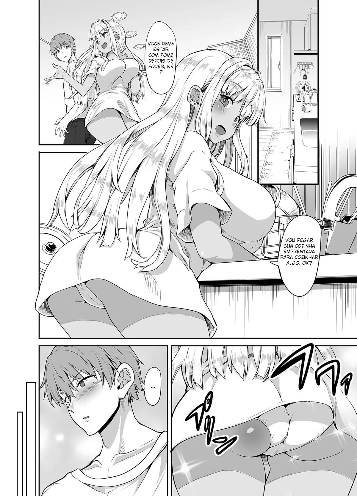 Eu me Casei com uma Gyaru Morena do Interior
