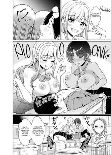 O Dia Em Que Gyarus Me Pediram Para Agarrar Os Peitos Delas Depois da Aula - Foto 10