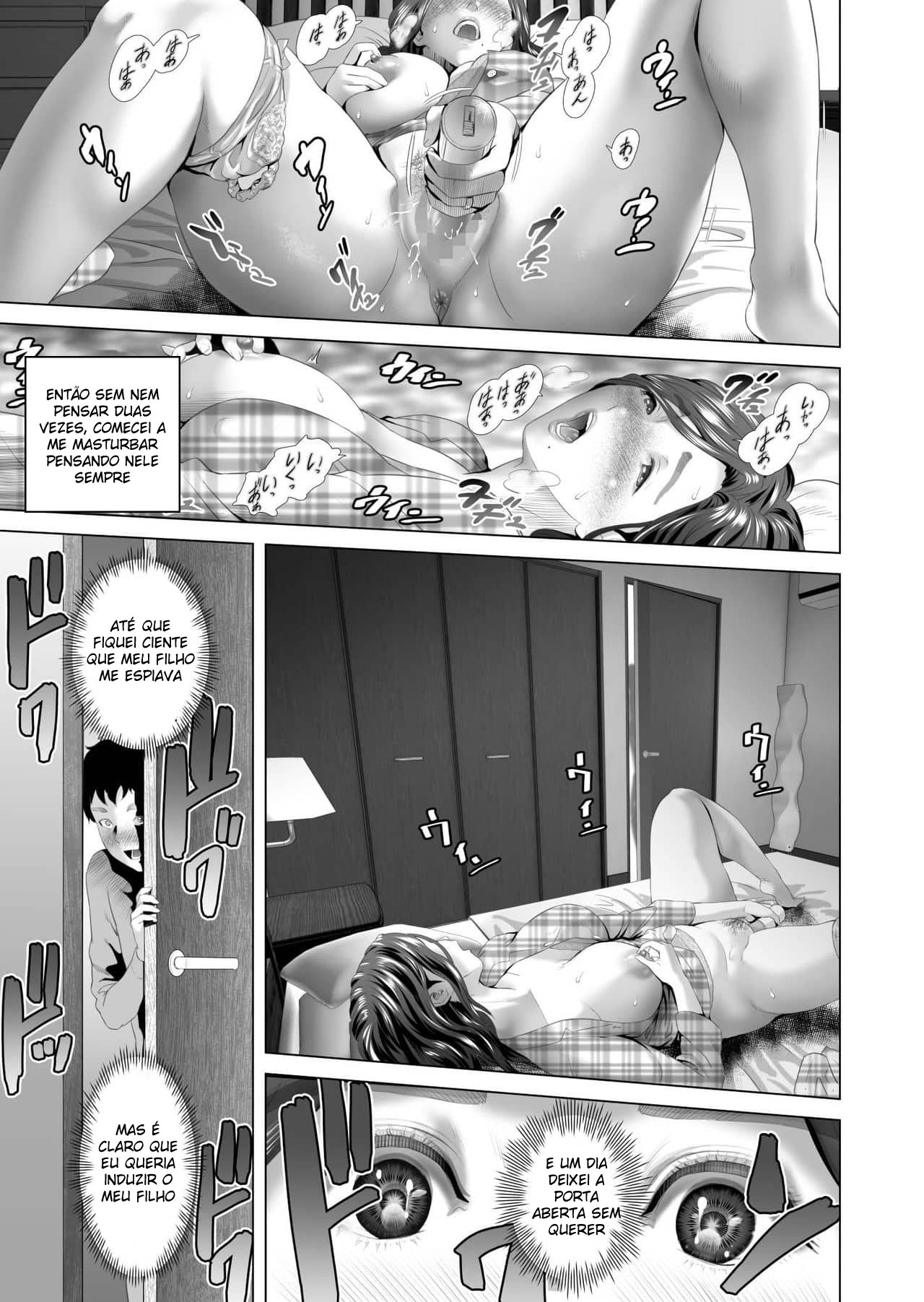 Sedução da Vizinhança ~ Uma Mãe Desejando Uma Visita De Seu Filho na Madrugada!